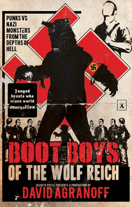 Boot Boys of the Wolf Reich — cover design by Matthew Revert