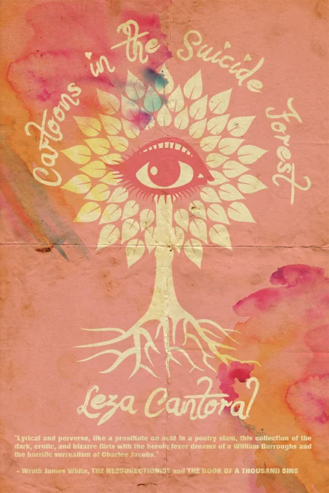 Cartoons in the Suicide Forest — cover design by Matthew Revert
