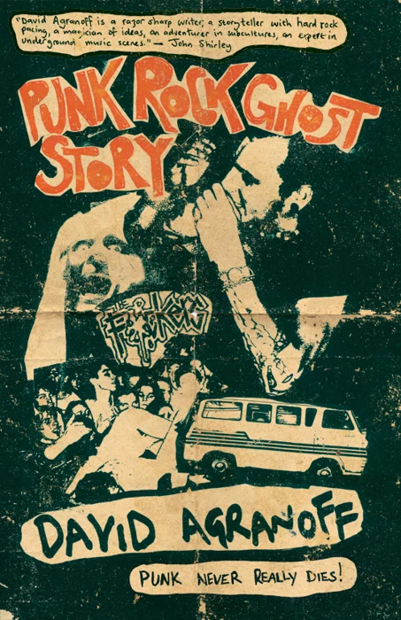 Punk Rock Ghost Story  — cover design by Matthew Revert
