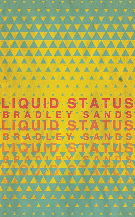 Liquid Status (paperback book cover) — cover design by Matthew Revert