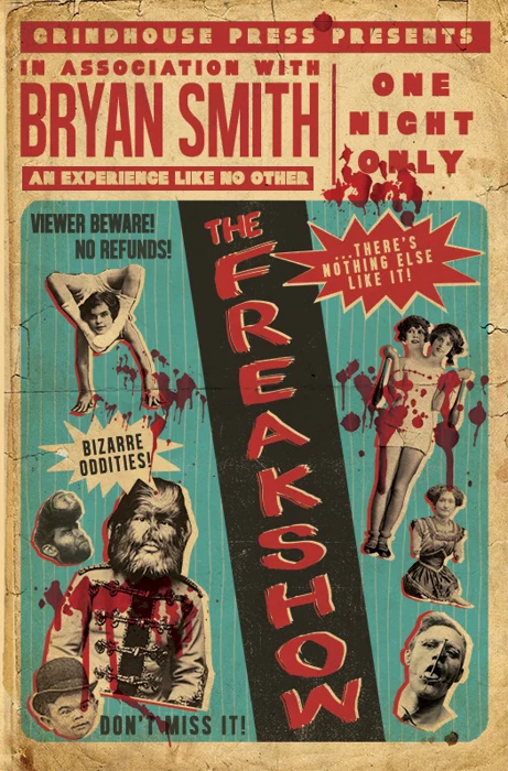 The Freakshow — cover design by Matthew Revert