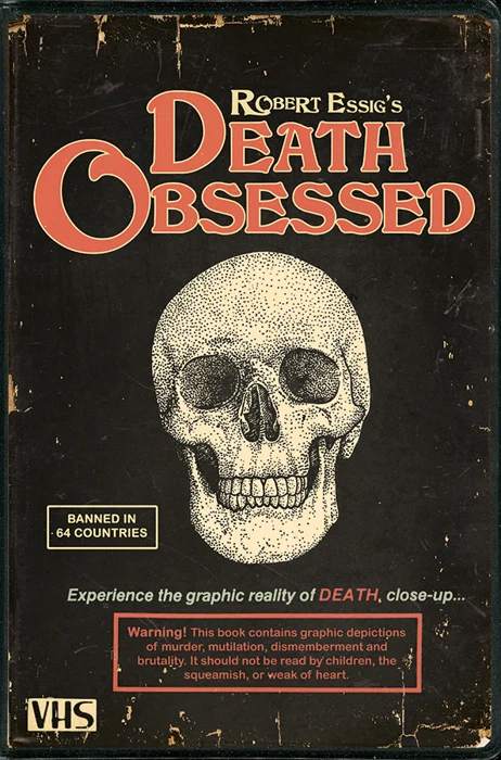 Death Obsessed — cover design by Matthew Revert